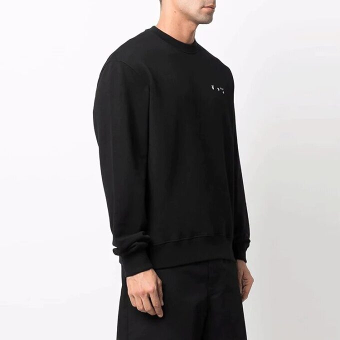 Off-White Men’ s Caravaggio Painting Round Neck Black