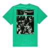 Off-White Men’ s Caravaggio Square Back Printing Short Sleeve Loose Version Green o Virgil Abloh Tee