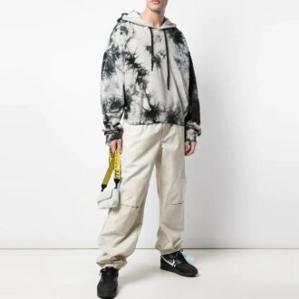 Off-White Men’ s Casual Long Pants/Trousers Loose Fit Beige Off-White Men’ s Casual Long Pants/Trousers Loose Fit Beige