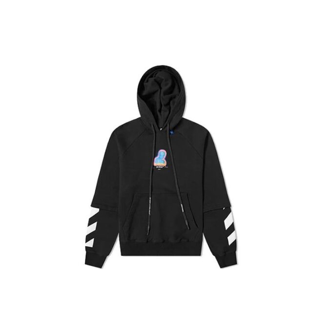 Off-White Men’ s Character Printing Black