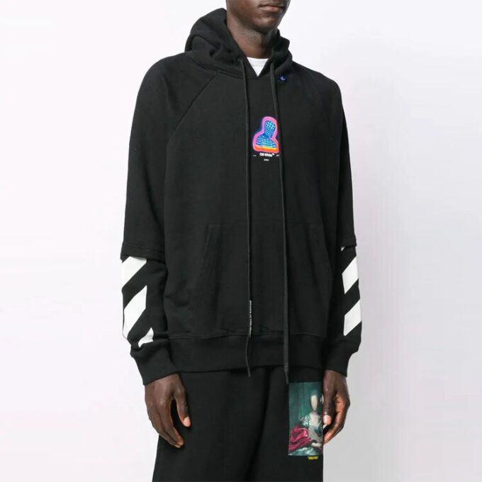 Off-White Men’ s Character Printing Black