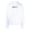 Off-White Men’ s Chest Alphabet Ordinary Version White Pullover