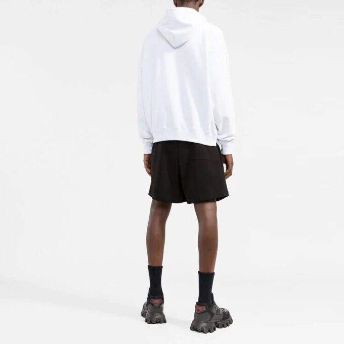 Off-White Men’ s Chest Alphabet Ordinary Version White Pullover