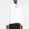 Off-White Men’ s Chest Alphabet Ordinary Version White Pullover