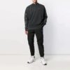 Off-White Men’ s Classic Stripe Logo Printing Pullover Black