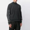 Off-White Men’ s Classic Stripe Logo Printing Pullover Black