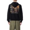 Off-White Men’ s Cotton Hooded Sports Black