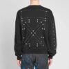 Off-White Men’ s Cotton Round Neck Pullover Black