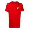 Off-White Men’ s Cut Here Printing Red T-Shirt