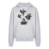 Off-White Men’ s Devil Printing Hooded Long Sleeves Gray