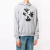 Off-White Men’ s Devil Printing Hooded Long Sleeves Gray