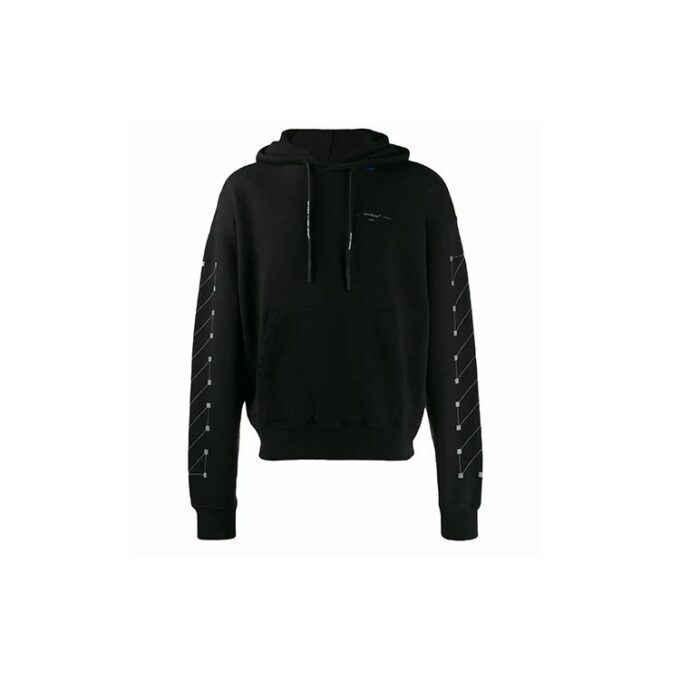 Off-White Men’ s Diag Backbone Printing Black