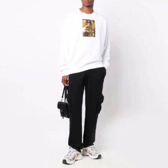 Off-White Men’ s FW21 Arrow Cargo Casual Pants/Trousers Loose Fit Black Off-White Men’ s FW21 Arrow Cargo Casual Pants/Trousers Loose Fit Black