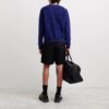 Off-White Men’ s FW21 Arrow Logo Round Neck Pullover Blue