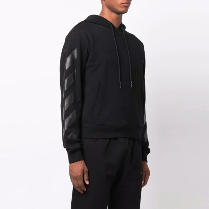 Off-White Men’ s FW21 Arrow Pattern Detail Black
