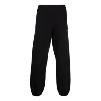 Off-White Men’ s FW21 Arrow Pattern Sports Pants/Trousers/Joggers Black