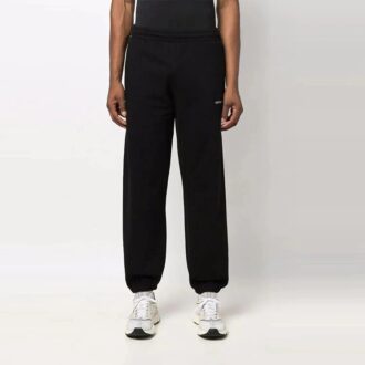 Off-White Men’ s FW21 Arrow Pattern Sports Pants/Trousers/Joggers Black