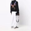 Off-White Men’ s FW21 Arrow Printing Pattern Loose Fit Black