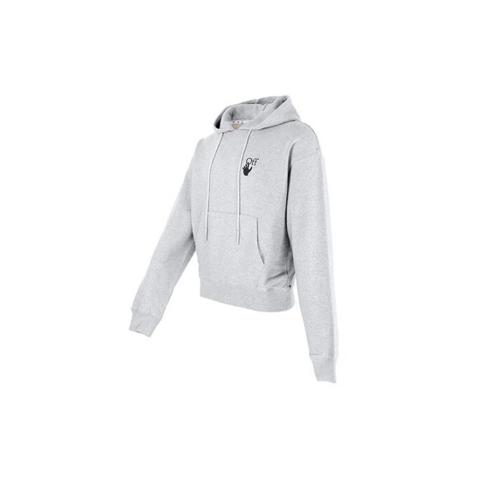 Off-White Men’ s FW21 Arrow Printing Pullover Gray