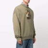 Off-White Men’ s FW21 Caravaggio Painting Hoodless Loose Fit Green