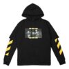 Off-White Men’ s FW21 Caravaggio Painting Pattern Loose Fit Black