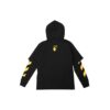 Off-White Men’ s FW21 Caravaggio Painting Pattern Loose Fit Black