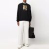 Off-White Men’ s FW21 Caravaggio Printing Loose Fit Black