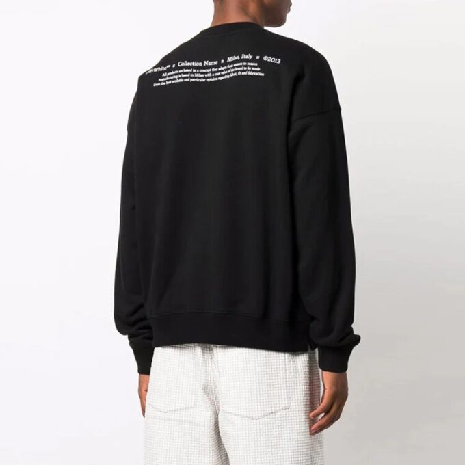 Off-White Men’ s FW21 Caravaggio Printing Loose Fit Black
