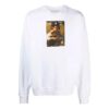 Off-White Men’ s FW21 Caravaggio Printing Loose Fit White