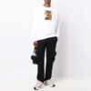 Off-White Men’ s FW21 Caravaggio Printing Loose Fit White