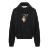 Off-White Men’ s FW21 Funny Logo Printing Pullover Loose Fit Black