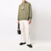Off-White Men’ s FW21 Illustration Printing Loose Fit Green