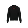 Off-White Men’ s FW21 Logo Arrow Pattern Printing Pullover Loose Fit Black