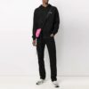 Off-White Men’ s FW21 Logo Drawstring Pullover Loose Fit Black