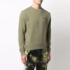 Off-White Men’ s FW21 Logo logo Pullover Green