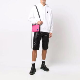 Off-White Men’ s FW21 Logo Pattern Drawstring Loose Fit White Off-White Men’ s FW21 Logo Pattern Drawstring Loose Fit White