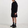 Off-White Men’ s FW21 Logo Pattern Printing Long Sleeves Pullover Loose Fit Black