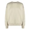 Off-White Men’ s FW21 Logo Pattern Round Neck Pullover Loose Fit Cream Yellow