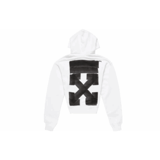 Off-White Men’ s FW21 Logo Printing Pullover Loose Version White Off-White Men’ s FW21 Logo Printing Pullover Loose Version White