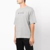 Off-White Men’ s FW21 Logo Printing Short Sleeve Loose Fit Gray T-Shirt