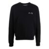 Off-White Men’ s FW21 Logo Round Neck Pullover Black
