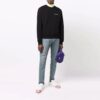 Off-White Men’ s FW21 Logo Round Neck Pullover Black