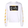 Off-White Men’ s FW21 Painting Round Neck Ordinary Version White
