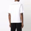 Off-White Men’ s FW21 Pattern Printing Round Neck Short Sleeve White T-Shirt