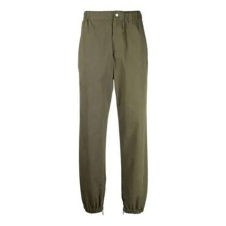 Off-White Men’ s FW21 Solid Color Bundle Feet Sports Pants/Trousers/Joggers Loose Fit Green Off-White Men’ s FW21 Solid Color Bundle Feet Sports Pants/Trousers/Joggers Loose Fit Green