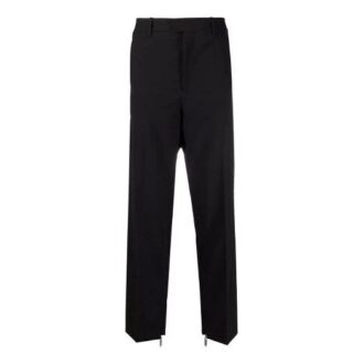 Off-White Men’ s FW21 Solid Color Casual Long Pants/Trousers Black Off-White Men’ s FW21 Solid Color Casual Long Pants/Trousers Black