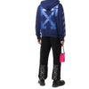 Off-White Men’ s FW21 Stripe Zipper Ordinary Version Blue