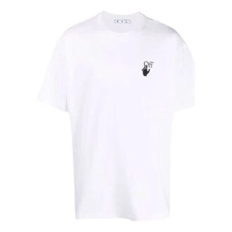 Off-White Men’ s FW21 White Arrow Short Sleeve Loose Fit White T-Shirt Off-White Men’ s FW21 White Arrow Short Sleeve Loose Fit White T-Shirt