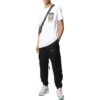 Off-White Men’ s FW22 Alphabet Character Printing Round Neck Short Sleeve White T-Shirt