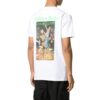 Off-White Men’ s FW22 Alphabet Character Printing Round Neck Short Sleeve White T-Shirt